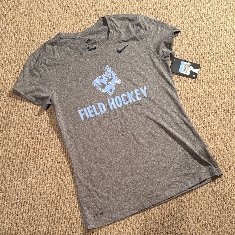 Nike Heather Gray Field Hockey Tee